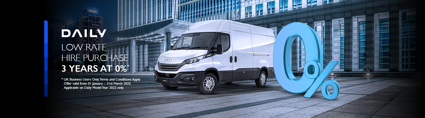 IVECO DAILY HIRE PURCHASE offer from  